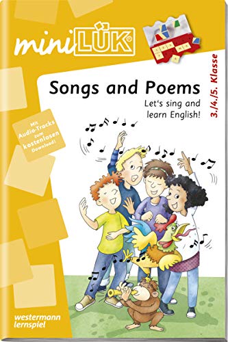 Beispielbild fr miniLK: Songs and poems: Mit Liedern und Gedichten Englisch Lernen ab 3.Klasse zum Verkauf von medimops