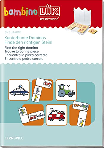 9783837778625: bambinoLK: Dominos - Finde den richtigen Stein: 3 - 5 Jahre (bambinoLK-System, Band 108)