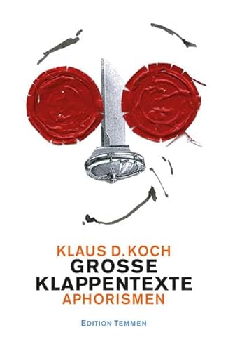 Beispielbild fr Groe Klappentexte: Aphorismen zum Verkauf von medimops