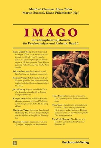 Stock image for IMAGO: Interdisziplinres Jahrbuch fr Psychoanalyse und sthetik, Band 2 for sale by medimops