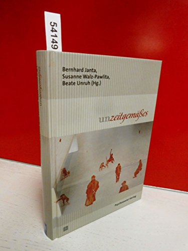 Stock image for unzeitgemes: Eine Publikation der DGPT for sale by medimops