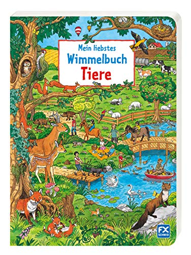Imagen de archivo de Mein liebstes Wimmelbuch Tiere a la venta por medimops