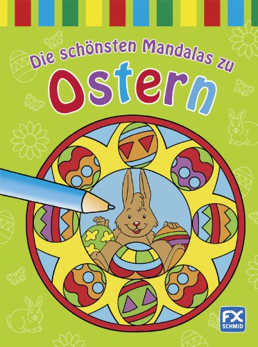 Die schönsten Mandalas zu Ostern ; Deutsch; durchg. s/w Ill. - - Diverse