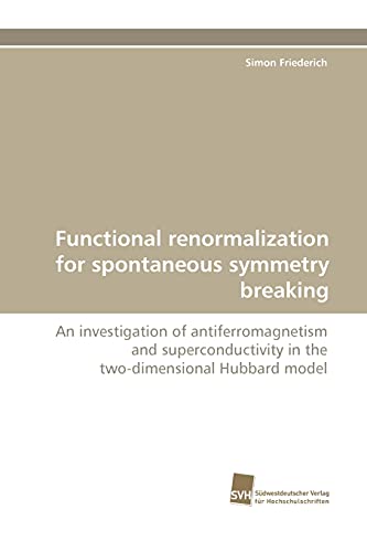 Imagen de archivo de Functional renormalization for spontaneous symmetry breaking a la venta por Chiron Media