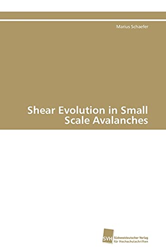 Imagen de archivo de Shear Evolution in Small Scale Avalanches a la venta por Chiron Media