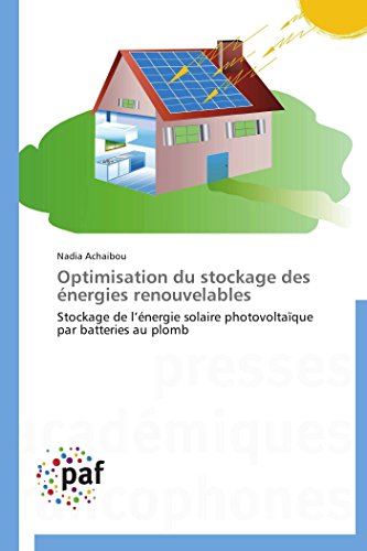 9783838149646: Optimisation du stockage des nergies renouvelables