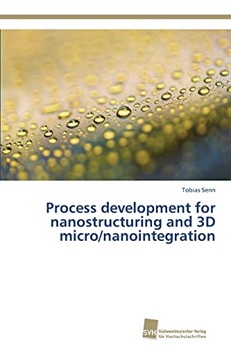 Process development for nanostructuring and 3D micro/nanointegration - Tobias Senn