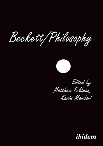 Beispielbild fr Beckett/Philosophy zum Verkauf von Corner of a Foreign Field