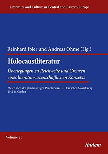 9783838216737: Holocaustliteratur: berlegungen zu Reichweite und Grenzen eines literaturwissenschaftlichen Konzepts