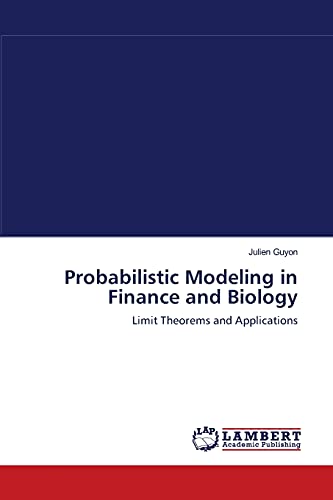 Imagen de archivo de Probabilistic Modeling in Finance and Biology a la venta por Ria Christie Collections