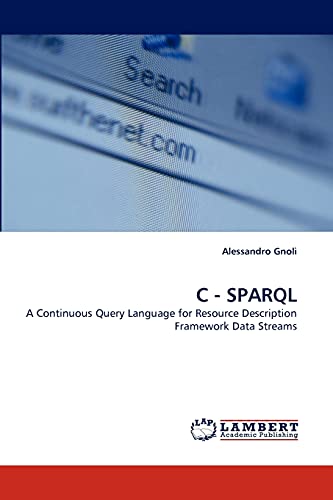 Stock image for C - SPARQL for sale by Chiron Media