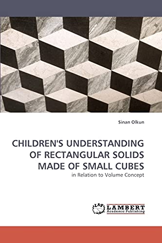 Imagen de archivo de Children's Understanding of Rectangular Solids Made of Small Cubes a la venta por Chiron Media