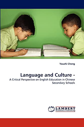 Imagen de archivo de Language and Culture -: A Critical Perspective on English Education in Chinese Secondary Schools a la venta por Lucky's Textbooks