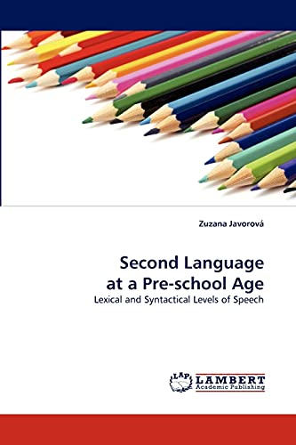 Stock image for Second Language at a Pre-school Age for sale by Chiron Media