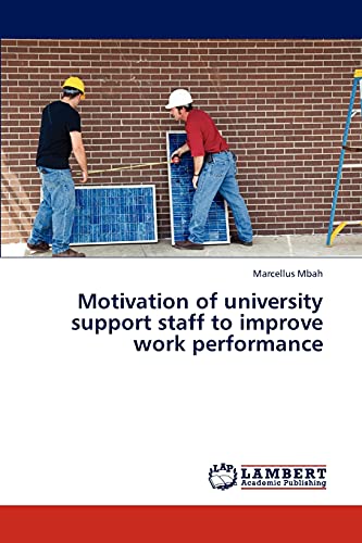 9783838365435: Motivation of university support staff to improve work performance