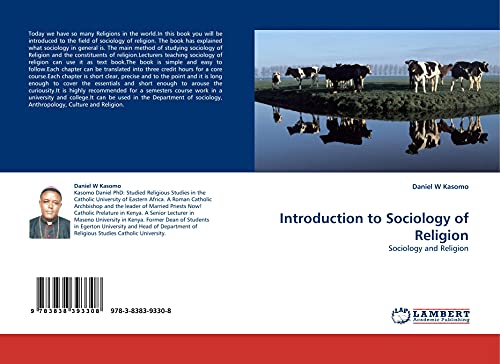 Imagen de archivo de Introduction to Sociology of Religion: Sociology and Religion a la venta por Lucky's Textbooks