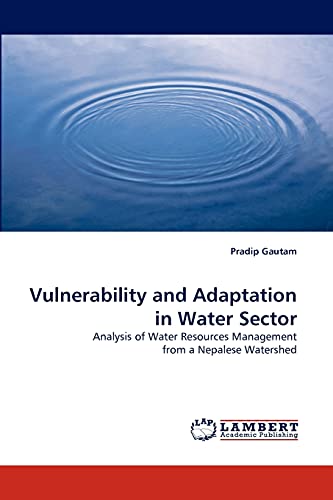 Stock image for Vulnerability and Adaptation in Water Sector for sale by Chiron Media