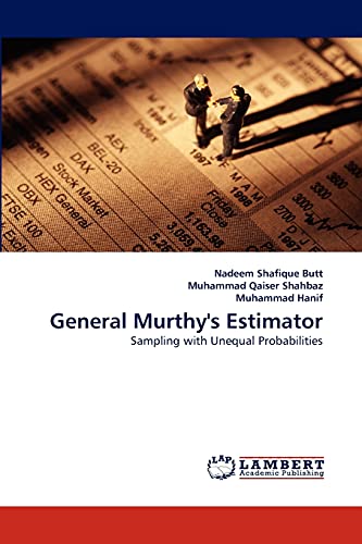 9783838398082: General Murthy's Estimator: Sampling with Unequal Probabilities