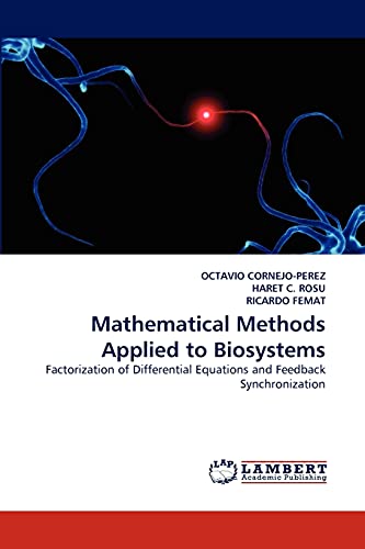 Beispielbild fr Mathematical Methods Applied to Biosystems zum Verkauf von Chiron Media