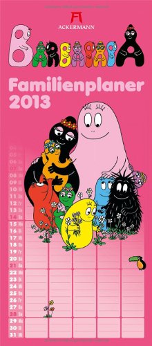 9783838413129: Barbapapa Familienplaner 2013: Mit praktischen 5 Spalten fr die ganze Familie