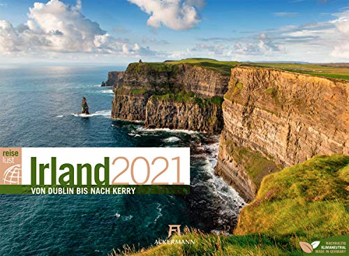 Beispielbild fr Irland ReiseLust Kalender 2021, Wandkalender im Querformat (45x33 cm) - Natur- und Reisekalender, Kste und Kultur zum Verkauf von medimops