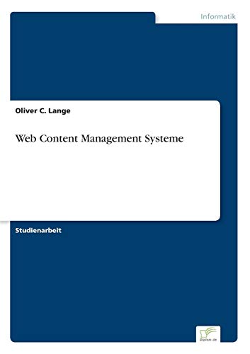 Stock image for Web Content Management Systeme for sale by Chiron Media