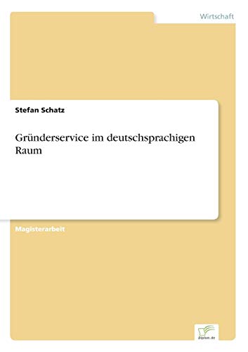 Beispielbild fr Gr nderservice im deutschsprachigen Raum zum Verkauf von Chiron Media