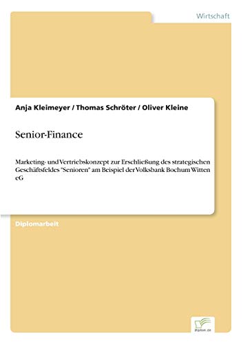 Beispielbild fr Senior-Finance zum Verkauf von Chiron Media