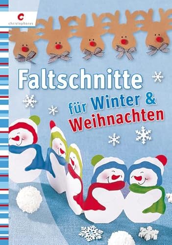 Faltschnitte für Winter und Weihnachten; Deutsch; durchg. vierfarb., mit 2 Vorlagebögen - Diverse