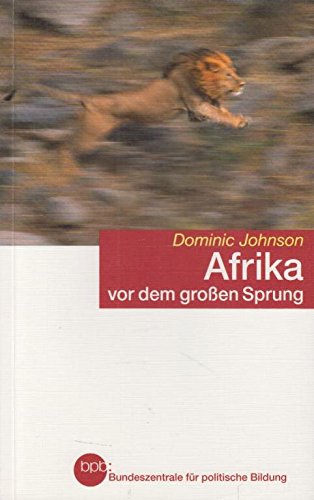 Stock image for Afrika vor dem groen Sprung for sale by medimops