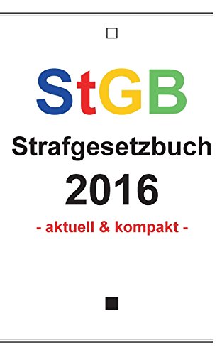 Stock image for StGB : Strafgesetzbuch 2017 for sale by Buchpark