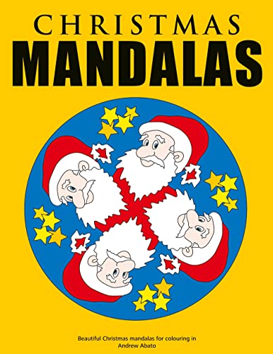 9783839140000: Christmas Mandalas - Beautiful Christmas mandalas for colouring in