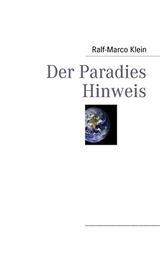 Stock image for Der Paradies Hinweis for sale by medimops