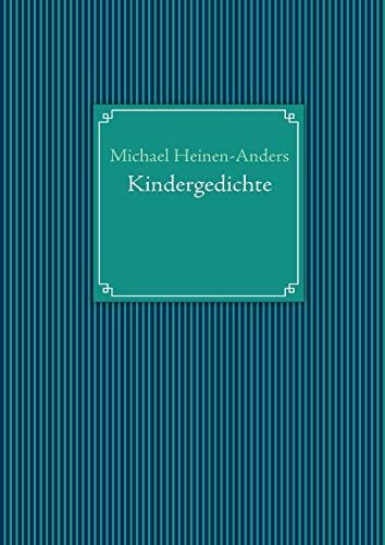 9783839172551: Kindergedichte