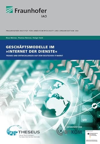 9783839601334: Geschftsmodelle im "Internet der Dienste": Trends und Entwicklungen auf dem deutschen IT-Markt