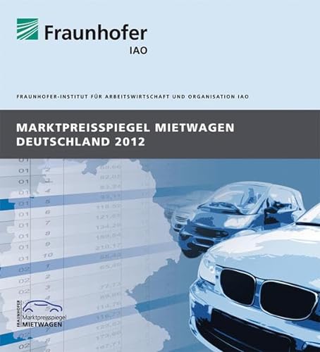 Imagen de archivo de Marktpreisspiegel Mietwagen Deutschland 2012 a la venta por medimops