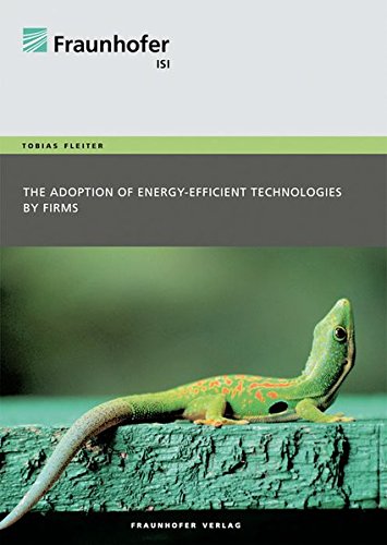 9783839604496: Fleiter: Adoption of energy-efficient technologies by firms