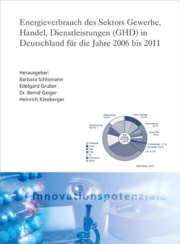 9783839606919: Energieverbrauch des Sektors Gewerbe, Handel, Dienstleistungen (GHD) in Deutschland fr die Jahre 2006 bis 2011