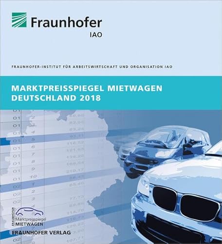 Imagen de archivo de Marktpreisspiegel Mietwagen Deutschland 2018. a la venta por medimops