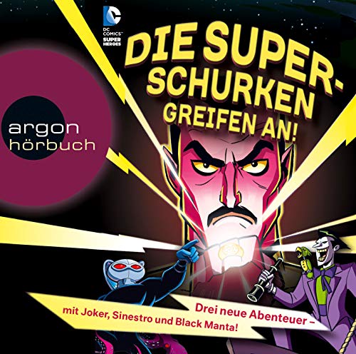 Stock image for Die Superschurken greifen an!: Drei neue Abenteuer - mit Joker, Sinestro und Black Manta! for sale by medimops
