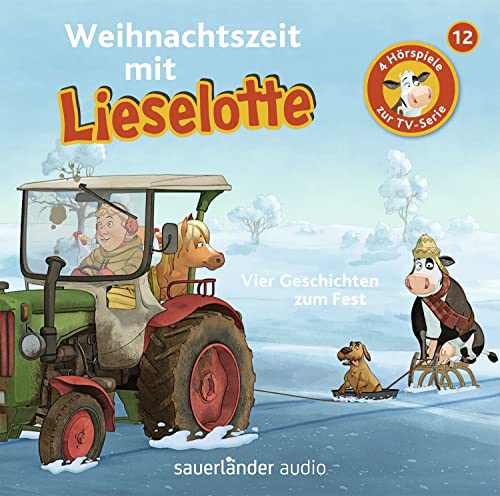 Stock image for Weihnachtszeit mit Lieselotte: Vier Hrspiele ? Folge 12 (Lieselotte Filmhrspiele, Band 12) for sale by medimops
