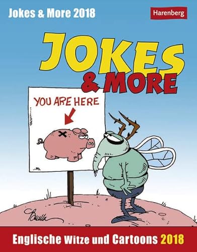 Jokes & More - Kalender 2018: Englische Witze und Cartoons - Christina Kuhn; Marty Bucella