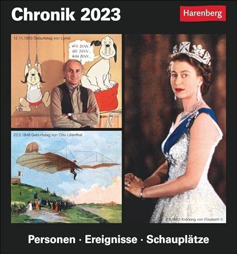 Imagen de archivo de Chronik Tagesabreikalender 2023: Kulturkalender - Personen, Ereignisse, Schaupltze a la venta por medimops