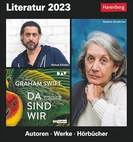 Beispielbild fr Literatur Tagesabreikalender 2023: Kulturkalender - Autoren, Werke, Hrbcher zum Verkauf von medimops