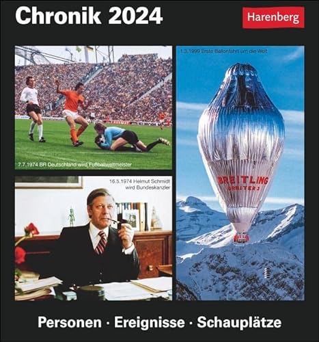 Imagen de archivo de Chronik Tagesabreikalender 2024: Kulturkalender - Personen, Ereignisse, Schaupltze a la venta por medimops