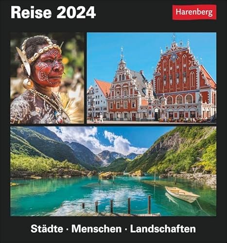 Beispielbild fr Reise Tagesabreikalender 2024: Kulturkalender - Stdte, Menschen, Landschaften zum Verkauf von medimops