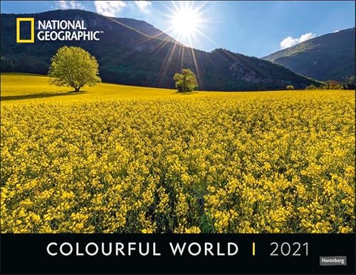 Beispielbild fr Colourful World Posterkalender National Geographic Kalender 2021 zum Verkauf von medimops