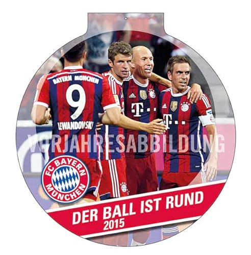 9783840135736: FC Bayern Mnchen Der Ball ist rund 2016
