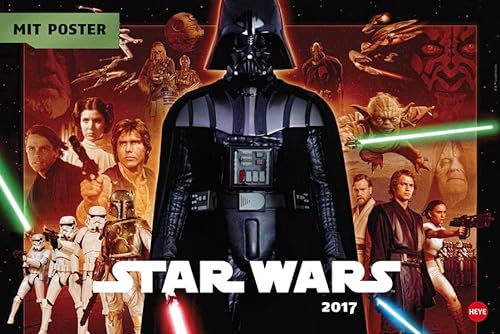 9783840141607: Star Wars Broschur XL - Kalender 2017