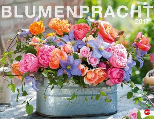 9783840141720: Blumenpracht Posterkalender 2017